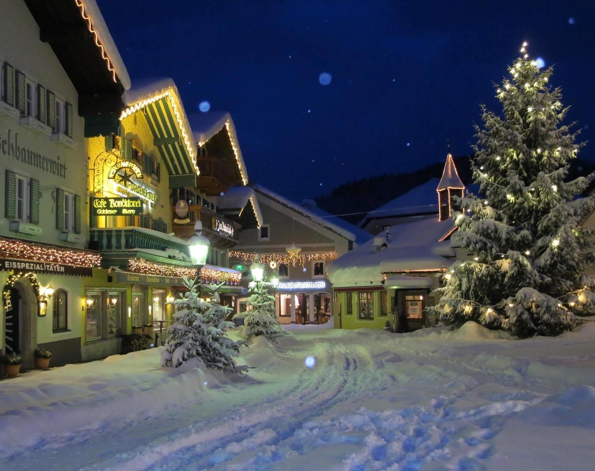 Hotel Goldener Stern Абтенау Экстерьер фото